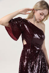 Sheath-Column Maxi Sequined Formal Dress CS0620 - COCOMELODY