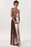 Sheath-Column Maxi Sequined Formal Dress CS0622 - COCOMELODY