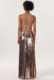 Sheath-Column Maxi Sequined Formal Dress CS0622 - COCOMELODY
