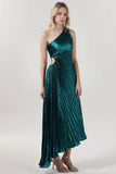 Sheath-Column Midi Metallic Formal Dress CS0644 - COCOMELODY