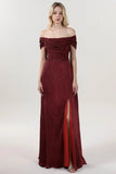 Sheath-Column Maxi Metallic Formal Dress CS0645 - COCOMELODY
