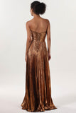 A-Line Maxi Metallic Formal Dress CS0656 - COCOMELODY