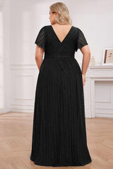 A-Line Maxi Polyester Dress CS0688 - COCOMELODY