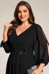 A-Line Midi Lace Dress CS0689 - COCOMELODY