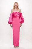 Sheath-Column Maxi Elastic Cloth Prom Dress CS0693 - COCOMELODY