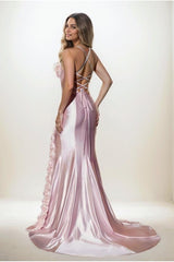 Sweet Sweetheart Lace Up Back Silk Like Satin Prom Dresses CS0847 CS0847 - COCOMELODY