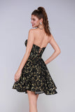 A-Line Mini Lace Homecoming Dress CS0947 - COCOMELODY