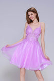 A-Line Mini Tulle Homecoming Dress CS1000 - COCOMELODY