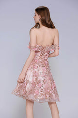A-Line Mini Tulle Homecoming Dress CS1002 - COCOMELODY