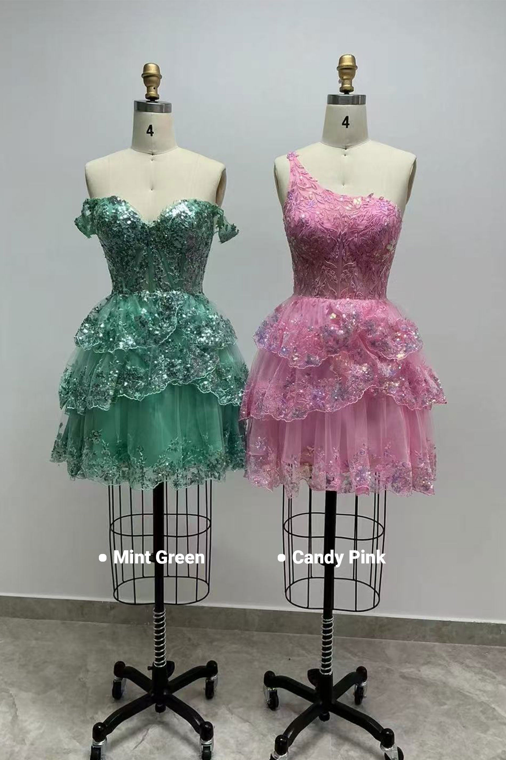 Ball Gown Mini Tulle Homecoming Dress CS1010
