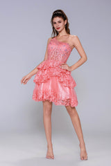 Ball Gown Mini Tulle Homecoming Dress CS1011 - COCOMELODY