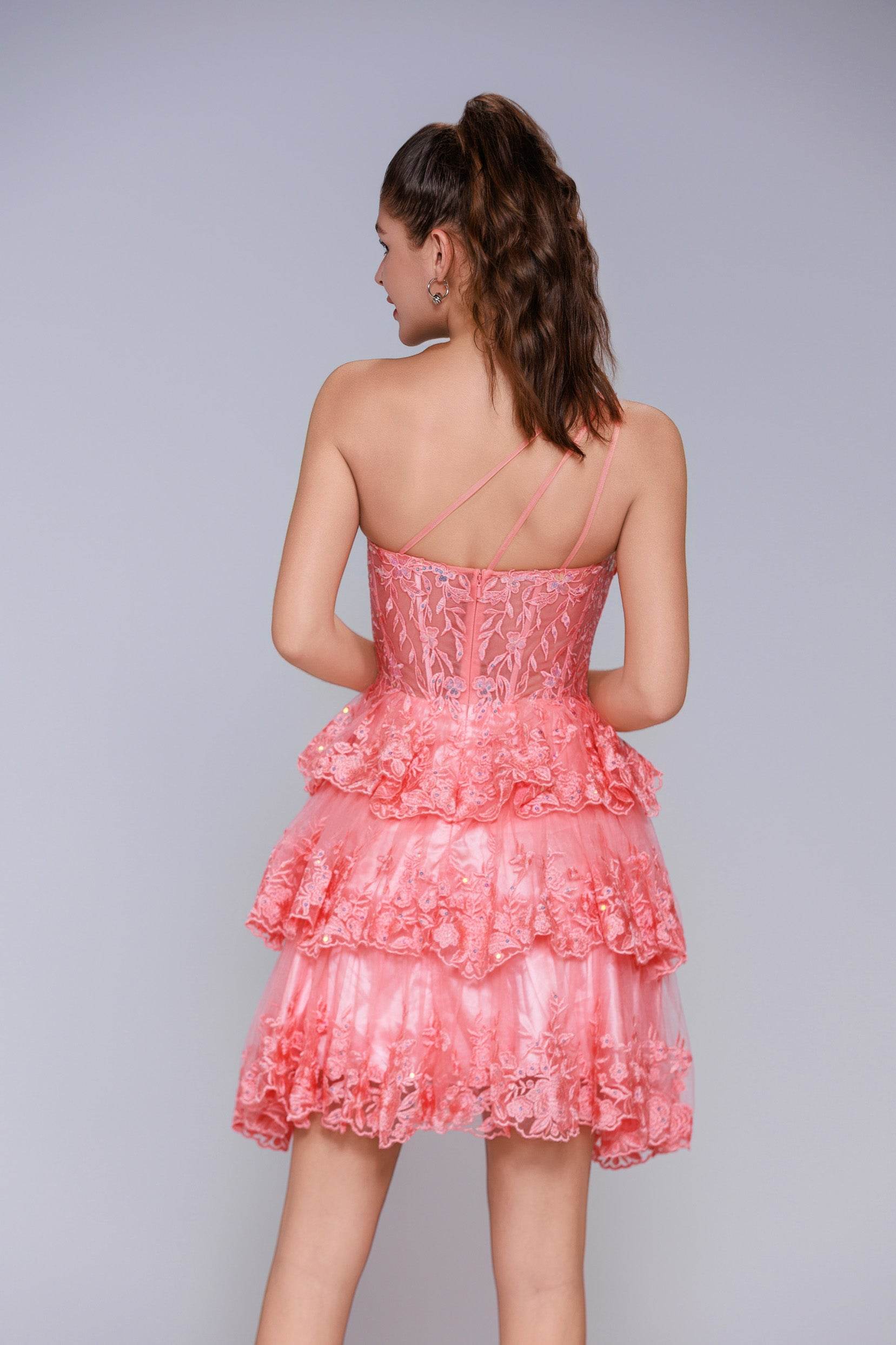 Ball Gown Mini Tulle Homecoming Dress CS1011 - COCOMELODY
