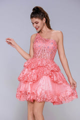 Ball Gown Mini Tulle Homecoming Dress CS1011 - COCOMELODY