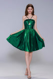 A-Line Mini Hot Stamping Cloth Homecoming Dress CS1013 - COCOMELODY