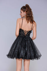 A-Line Mini Tulle Homecoming Dress CS1017 - COCOMELODY