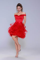 Ball Gown Mini Tulle Homecoming Dress CS1022 - COCOMELODY