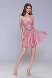 A-Line Mini Tulle Homecoming Dress CS1030 - COCOMELODY