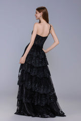Ball Gown Maxi Tulle Prom Dress CS1049 - COCOMELODY