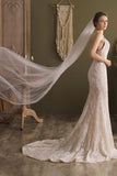 One-tier Cut Edge Tulle Chapel Veils CV0266 - COCOMELODY