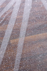 One-tier Cut Edge Tulle Cathedral Veils with Glitter Powder CV0365 - COCOMELODY