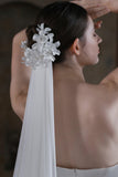 One-tier Cut Edge Tulle Chapel Veils with CV0372 - COCOMELODY