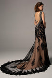 Trumpet-Mermaid Court Train Tulle Wedding Dress CW2332 - COCOMELODY