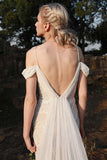 Trumpet-Mermaid Sweep-Brush Train Lace Wedding Dress CW3013 - COCOMELODY