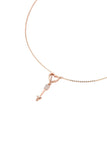 Alloy Necklaces with Rhinestone CX0029 - COCOMELODY