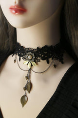 Lace Necklaces with Rhinestone CX0046 - COCOMELODY