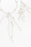 Crystals Pearl Headpiece Earrings Jewelry CY0055 - COCOMELODY