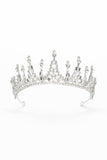 Crystals Tiara Necklace Earrings Jewelry CY0067 - COCOMELODY