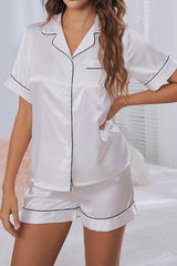 Short Silk-Like Robes CZ0308 - COCOMELODY