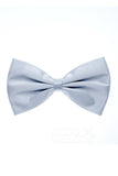 Men's Elastic Silk Like Satin Bow Ties CZ170017 - COCOMELODY