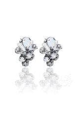 Alloy Wedding Earrings with Opal and Rhinestone HG18012 - COCOMELODY
