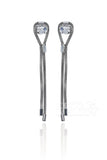 Chic Alloy Wedding Earrings with Rhinestone HG18013 - COCOMELODY