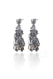 Modern Alloy Wedding Earrings with Jewel HG18017 - COCOMELODY