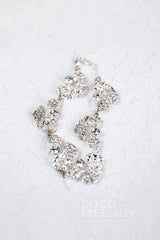 Modern Alloy and Zircon Wedding Bracelets HL17008 - COCOMELODY