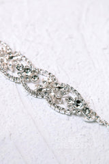 Luxurious Alloy and Zircon Wedding Bracelets HL17010 - COCOMELODY