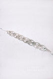 Luxurious Alloy and Zircon Wedding Bracelets HL17010 - COCOMELODY