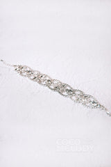 Luxurious Alloy and Zircon Wedding Bracelets HL17010 - COCOMELODY