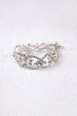 Luxurious Alloy and Zircon Wedding Bracelets HL17010 - COCOMELODY