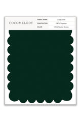 Luxe Satin Fabric Swatch in Single Color SWLS16001 - COCOMELODY