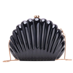 Acrylic bag shell bag premium single shoulder crossbody 791137528667 - COCOMELODY