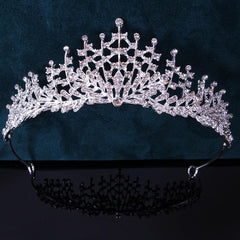 Bridal tiara Bridal Tiara Alloy bridal Tiara Headband Atmospheric Tiara 652188191347 - COCOMELODY