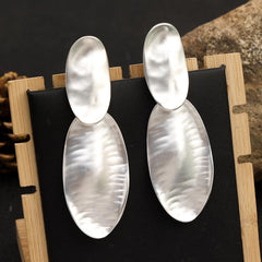 Geometric fashion simple ear clip earrings 676046771072 - COCOMELODY