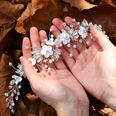 Bridal headband Modern fashion handwoven Headpieces 778660953289 - COCOMELODY