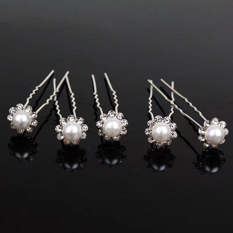 Bride Hairpins 6 pieces 12 pieces 676171402328 - COCOMELODY