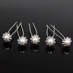 Bride Hairpins 6 pieces 12 pieces 676171402328 - COCOMELODY
