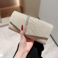 Shiny rhinestone small envelope bag 733171803996 - COCOMELODY