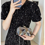 Acrylic Bag Glitter Box Mini Clutch Clutch Party shoulder crossbody bag 808031220993 - COCOMELODY